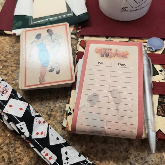 Handcrafted Spades Bid Whist gaming set - Picture 6 of 16